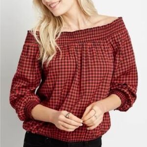 Maurice’s off shoulder blouse